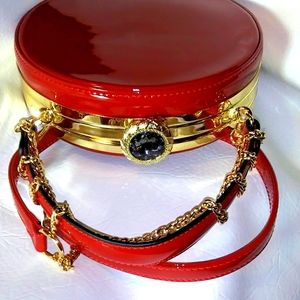 STUNNING RED HANDBAG